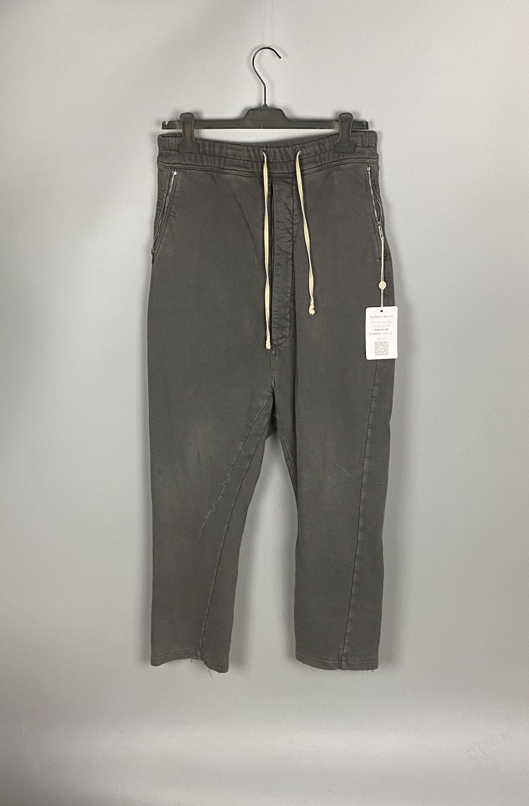 Rick Owens × Rick Owens Drkshdw DRKSHDW Felpa Drawstring Berlins Rick Owen Size US 30 / EU 46 - 1 Thumbnail