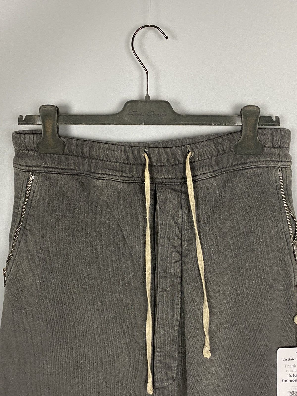 Rick Owens × Rick Owens Drkshdw DRKSHDW Felpa Drawstring Berlins Rick Owen Size US 30 / EU 46 - 2 Thumbnail