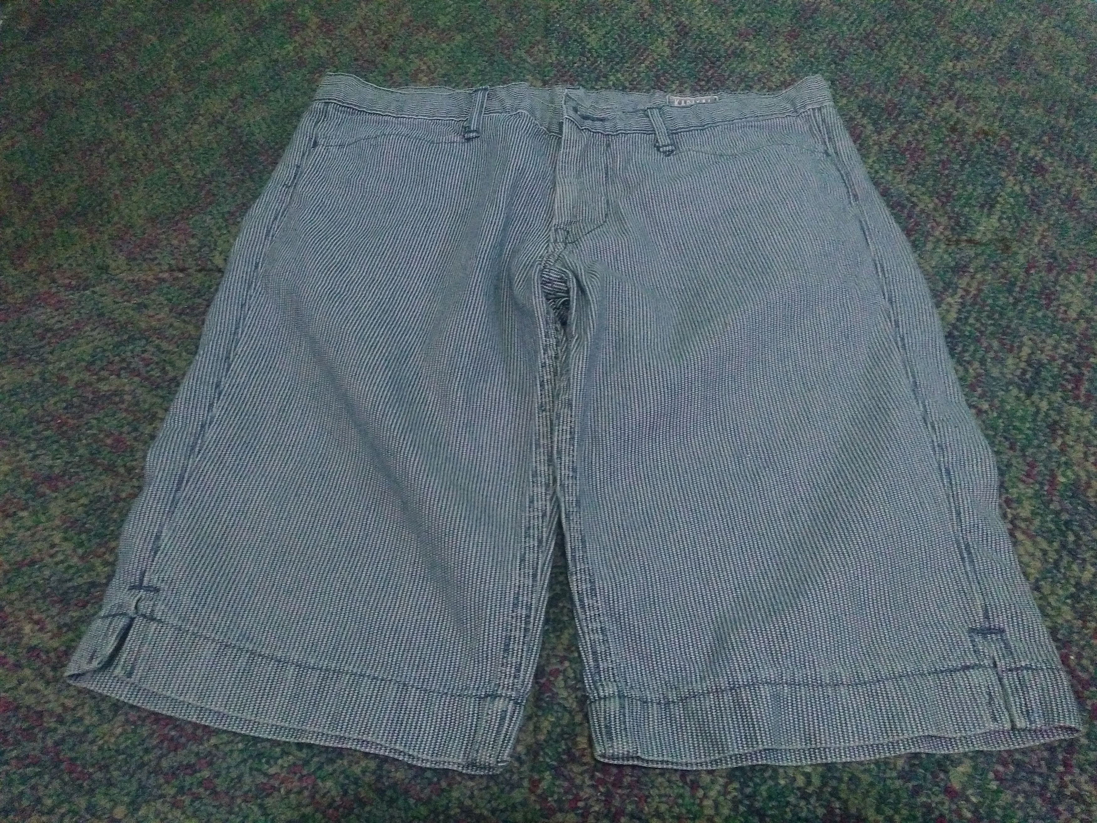 Japanese Brand × Kapital Hickory Kapital Women Shorts Pant Made in Japan Size 26" / US 2 / IT 38 - 1 Thumbnail