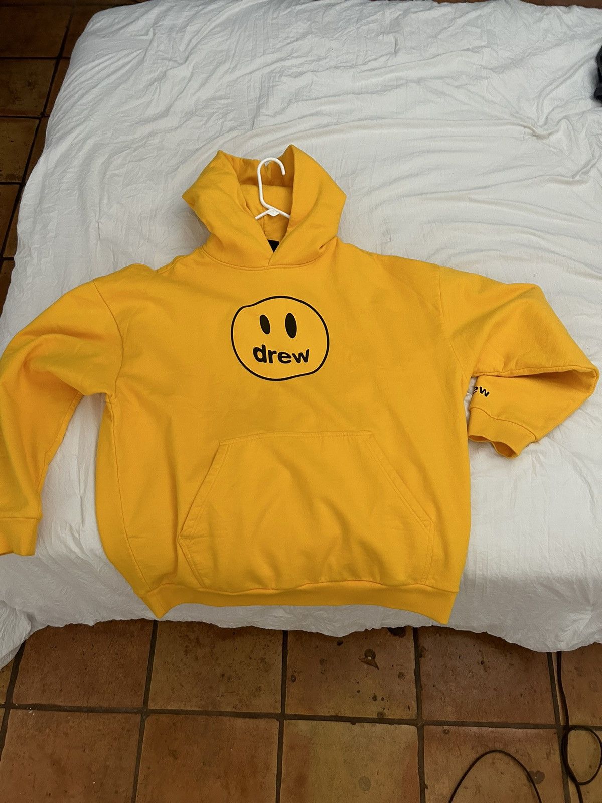 DREW HOUSE YELLOW SMILING HOODIE💛