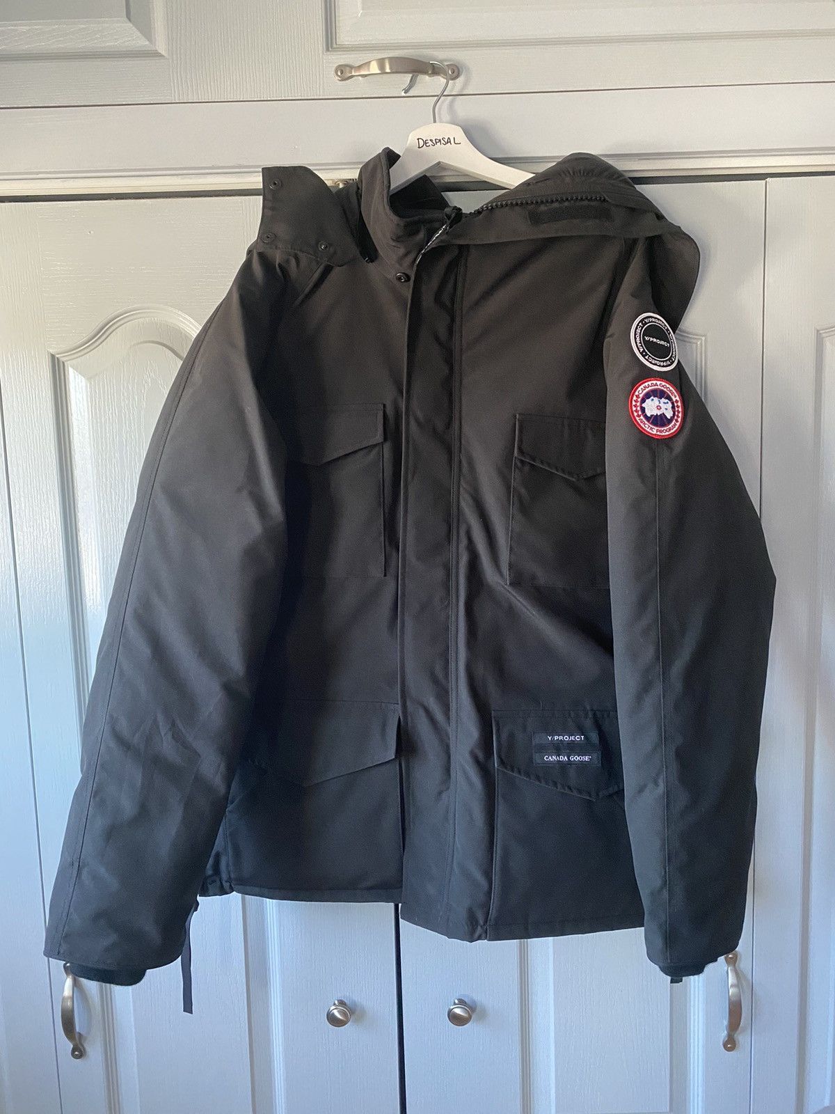 image of Canada Goose x Yproject Parka Fw20 in Black, Men's (Size Medium)