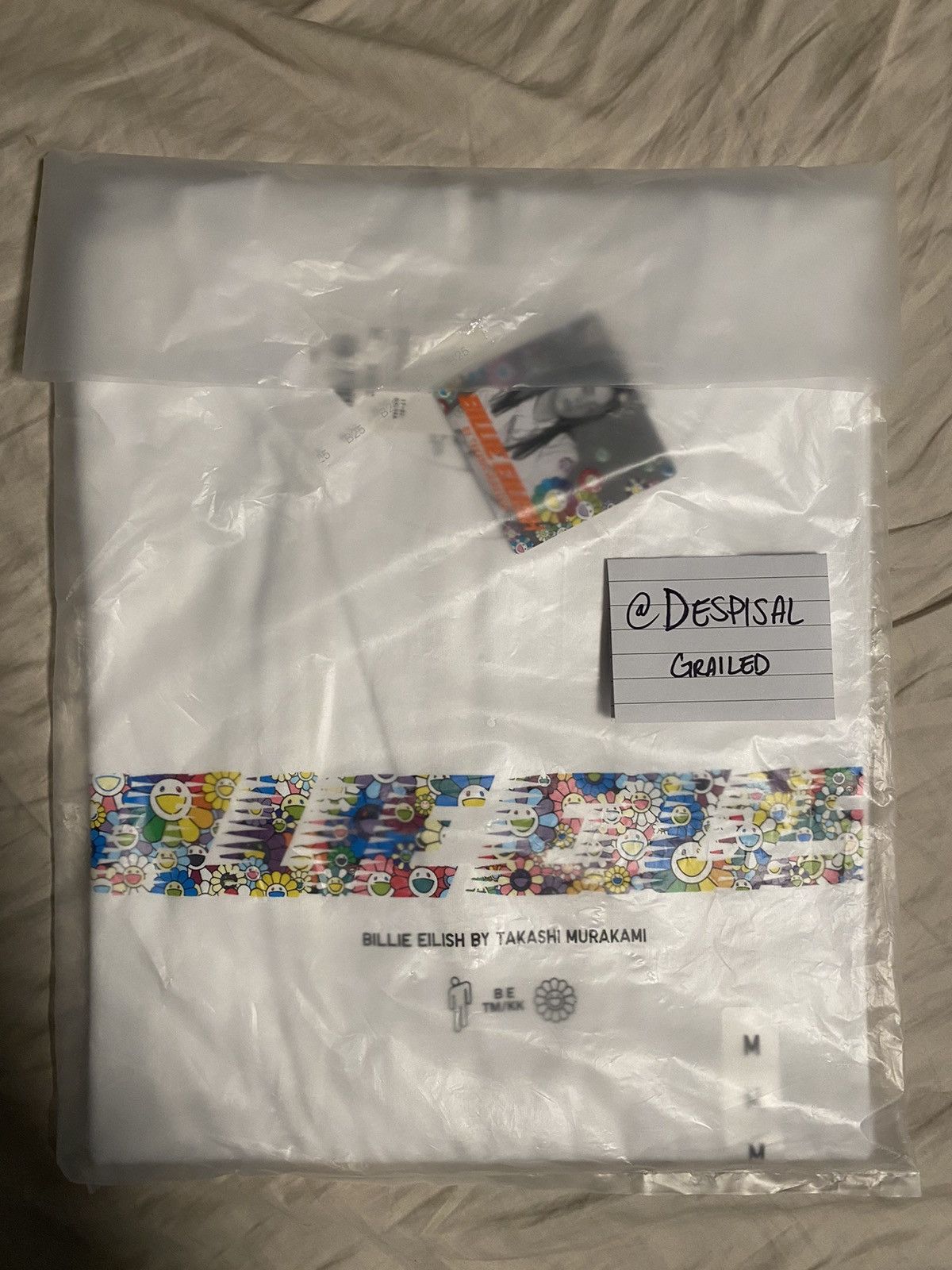 Uniqlo Murakami Billie Eillish Tee BNWT Size US M / EU 48-50 / 2 - 2 Thumbnail