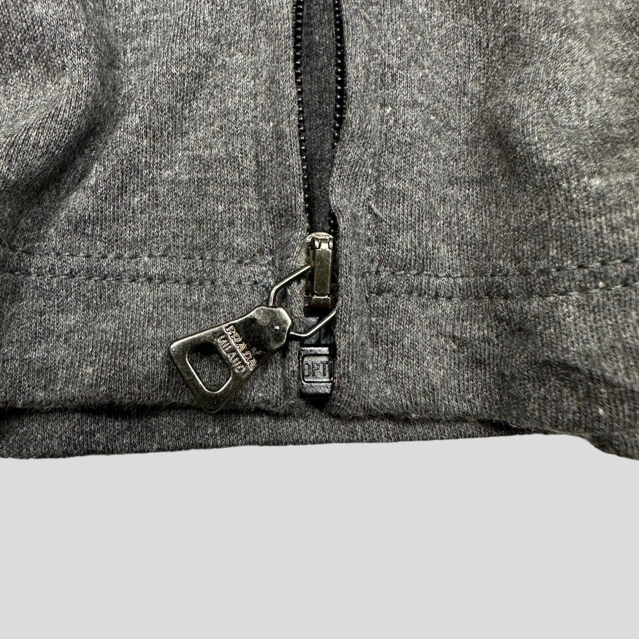 Prada Prada Sport SS99 Grey Zip Shirt - 8 Size M / US 6-8 / IT 42-44 - 3 Thumbnail