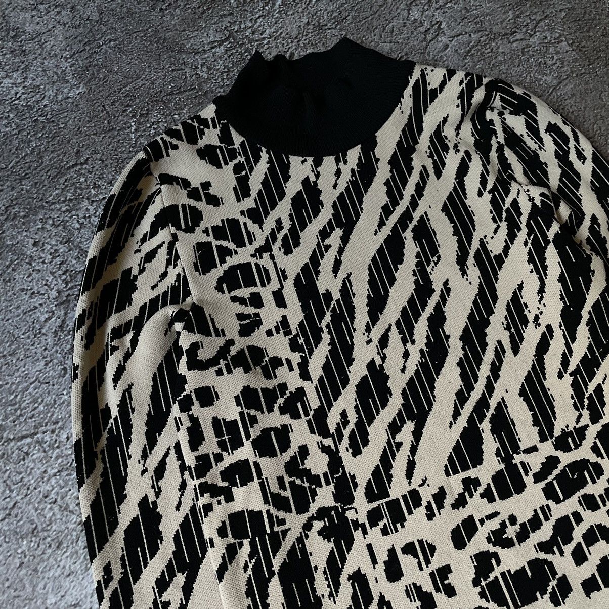 Vintage Vintage Y2K SWEATER 90s ABSTRACT MOHAIR Knitted M Size M / US 6-8 / IT 42-44 - 5 Thumbnail