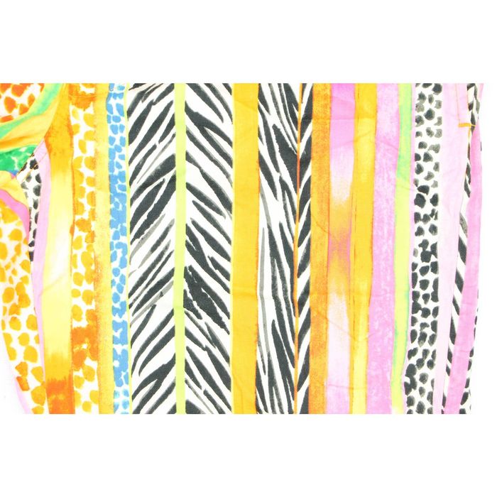 Jams World Vintage Jams World Leopard Zebra Print Neon Hawaiian Shorts