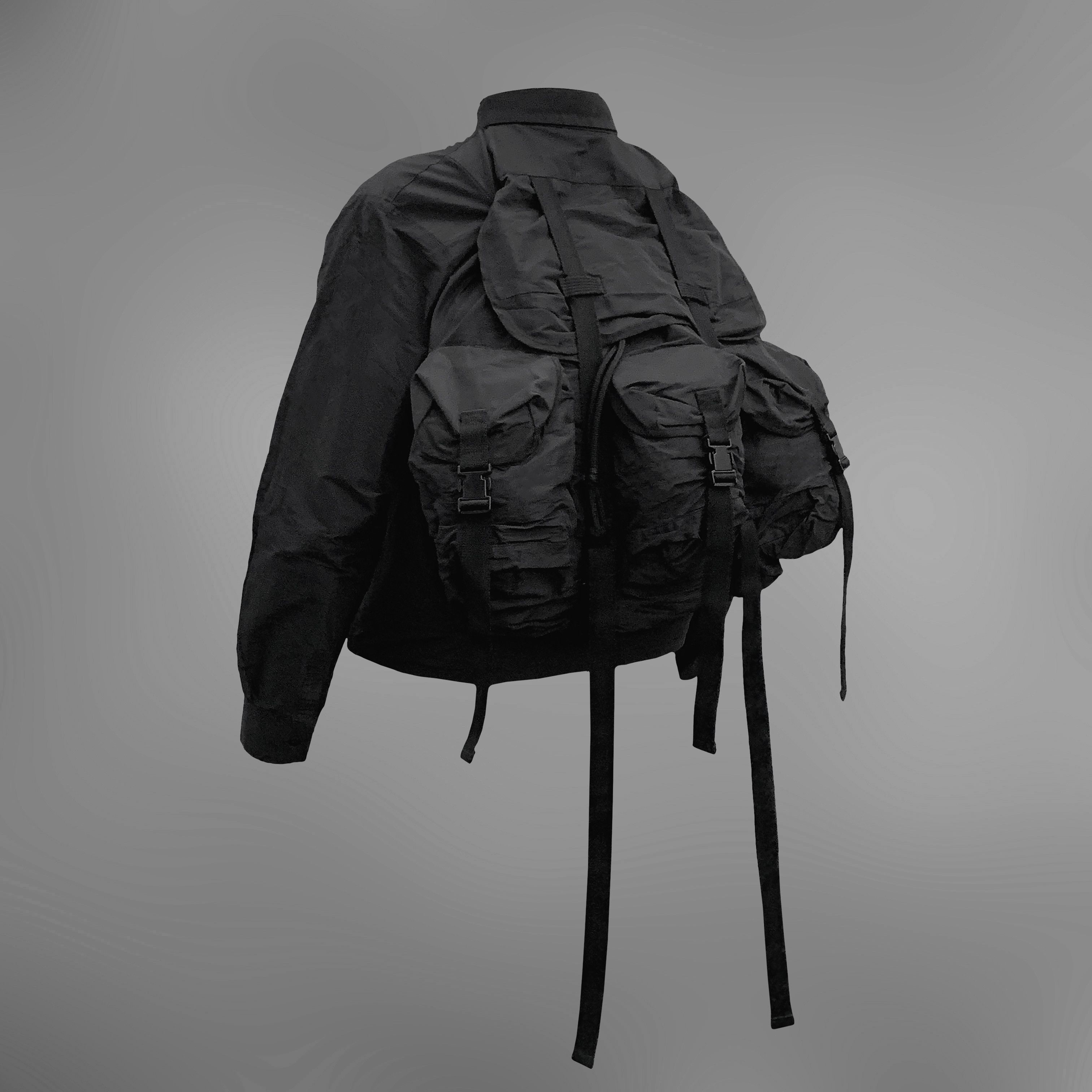 Japanese Brand Plastic Tokyo - Military-Bag Jacket Size US M / EU 48-50 / 2 - 1 Thumbnail