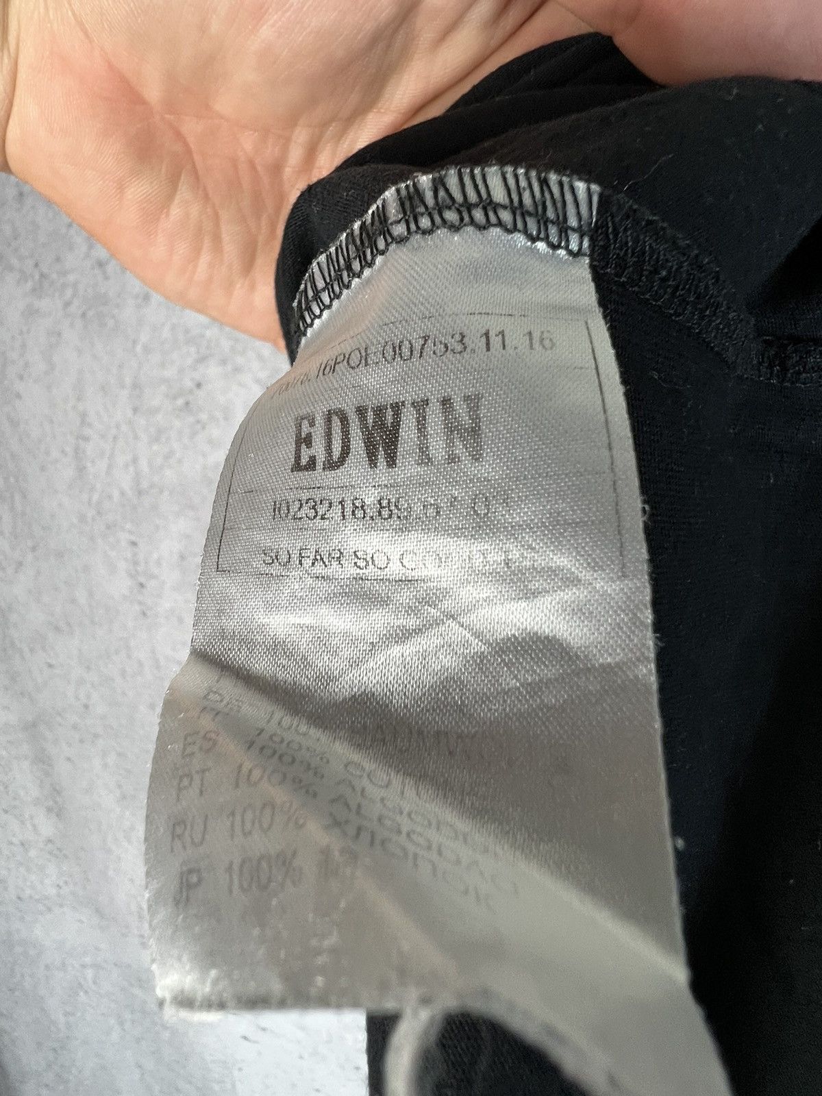 Edwin Edwin so far so good Logo Tee T-shirt Size US M / EU 48-50 / 2 - 5 Thumbnail