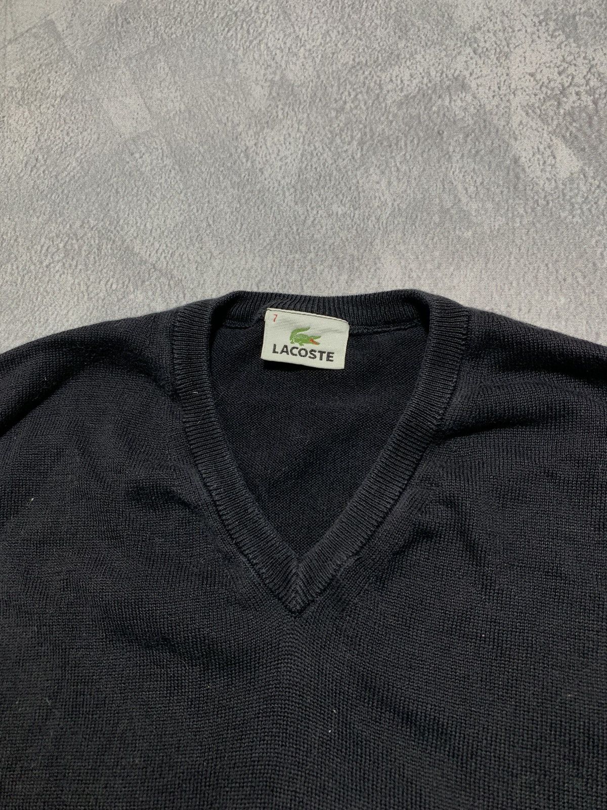 Lacoste × Vintage Vintage Y2K Lacoste sweater vest streetwear casual size XL Size US XL / EU 56 / 4 - 5 Thumbnail