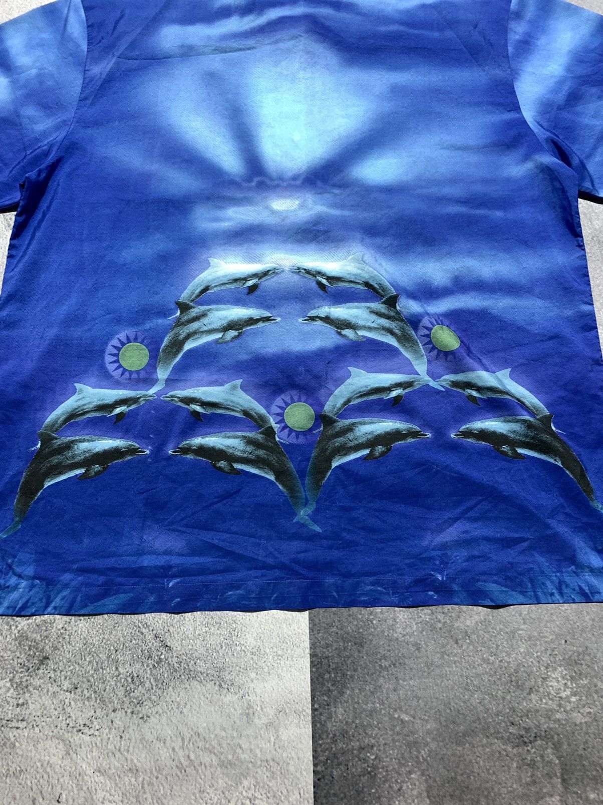 Vintage Vintage Hawaiian summer shirt with dolphins size XXL Size US XXL / EU 58 / 5 - 5 Thumbnail