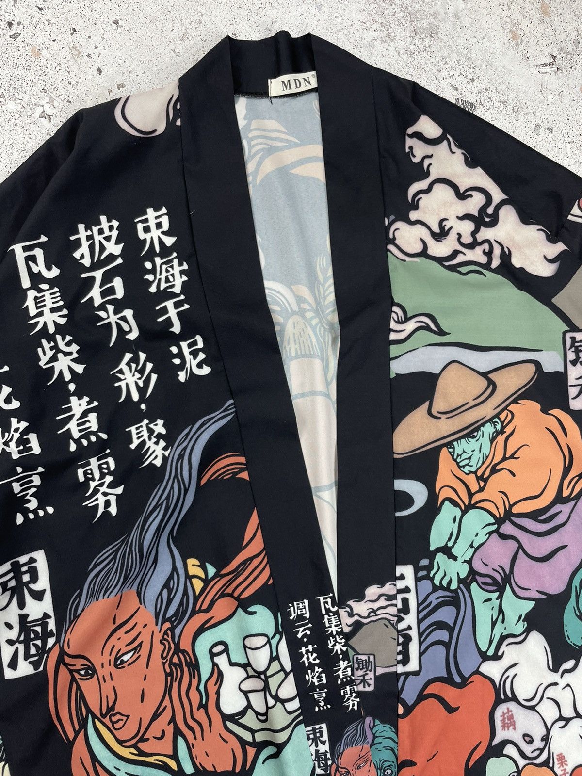 Japanese Brand × Vintage Japanese Brand Vintage Japanese Kimono Anime Style Size US L / EU 52-54 / 3 - 4 Thumbnail