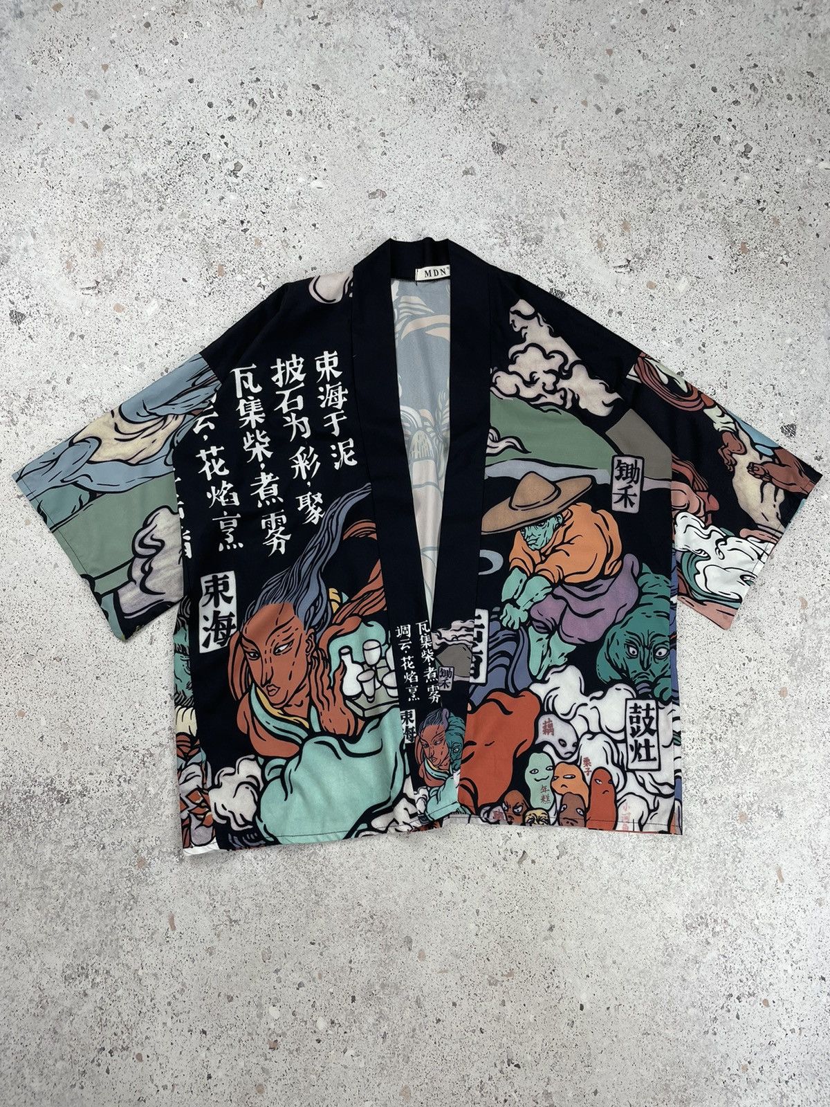 Japanese Brand × Vintage Japanese Brand Vintage Japanese Kimono Anime Style Size US L / EU 52-54 / 3 - 1 Thumbnail
