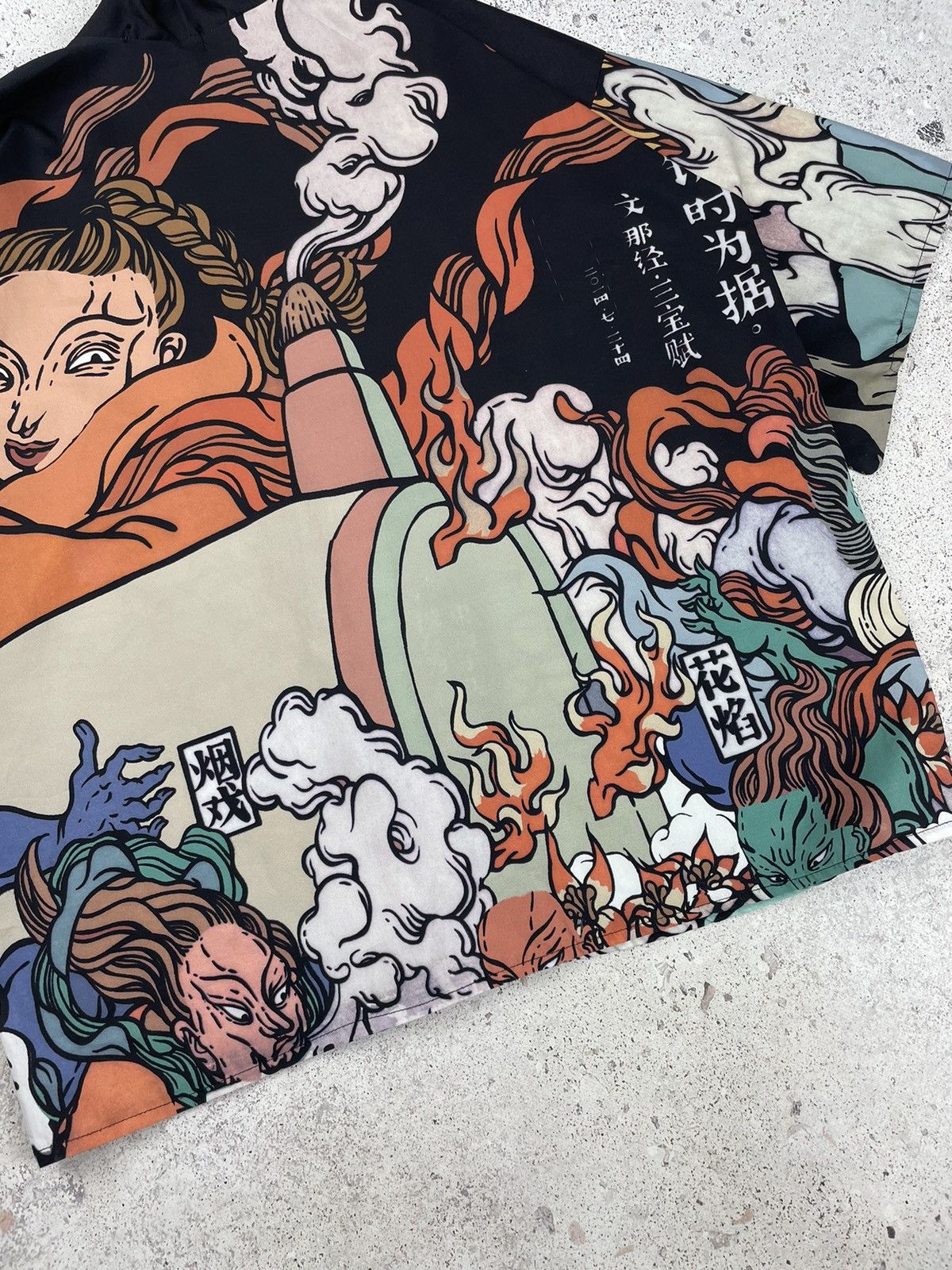 Japanese Brand × Vintage Japanese Brand Vintage Japanese Kimono Anime Style Size US L / EU 52-54 / 3 - 9 Thumbnail