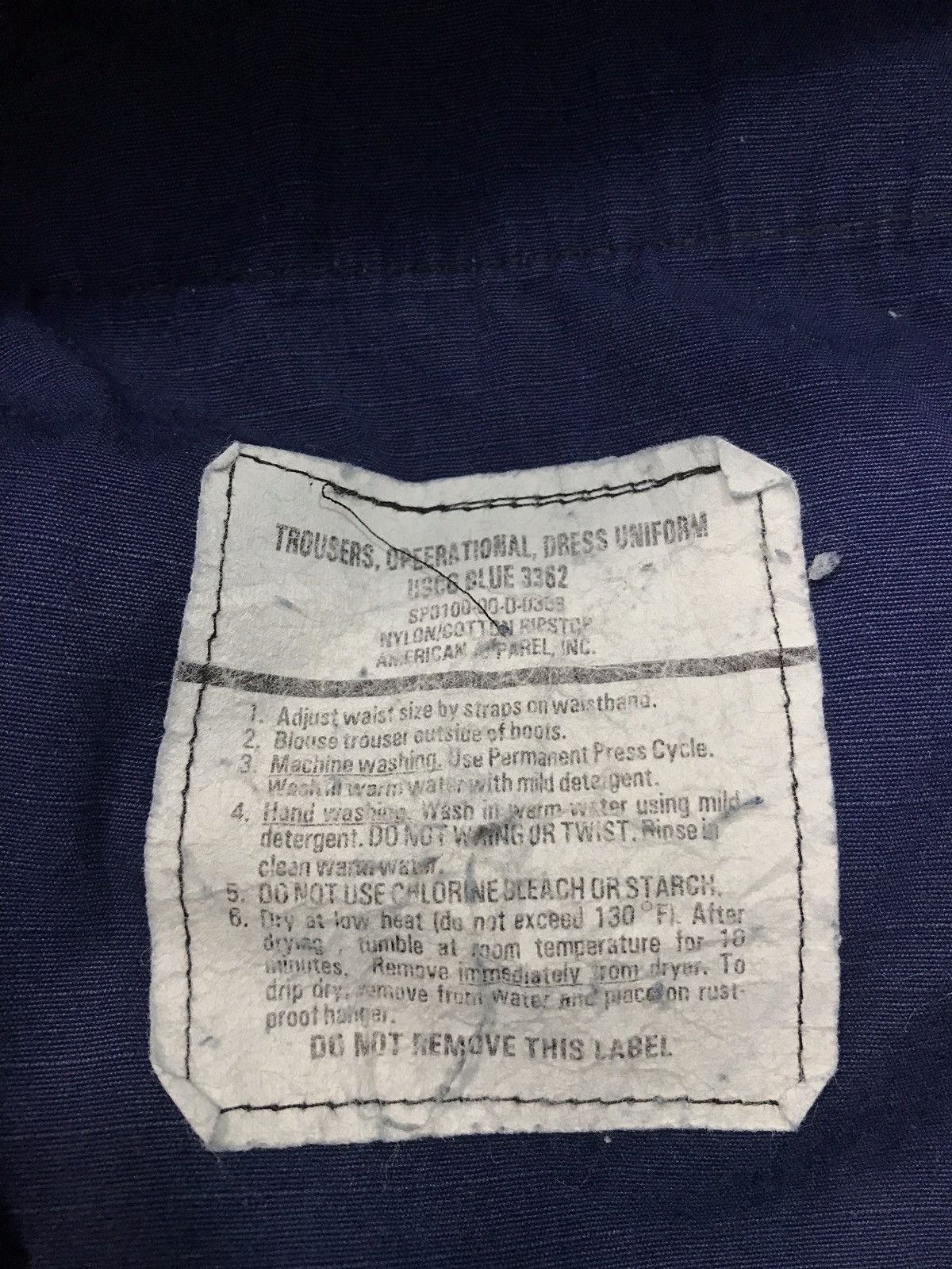 Other Hype Uscg Uniform Cargo Pants Tactical Pocket Size US 32 / EU 48 - 16 Thumbnail