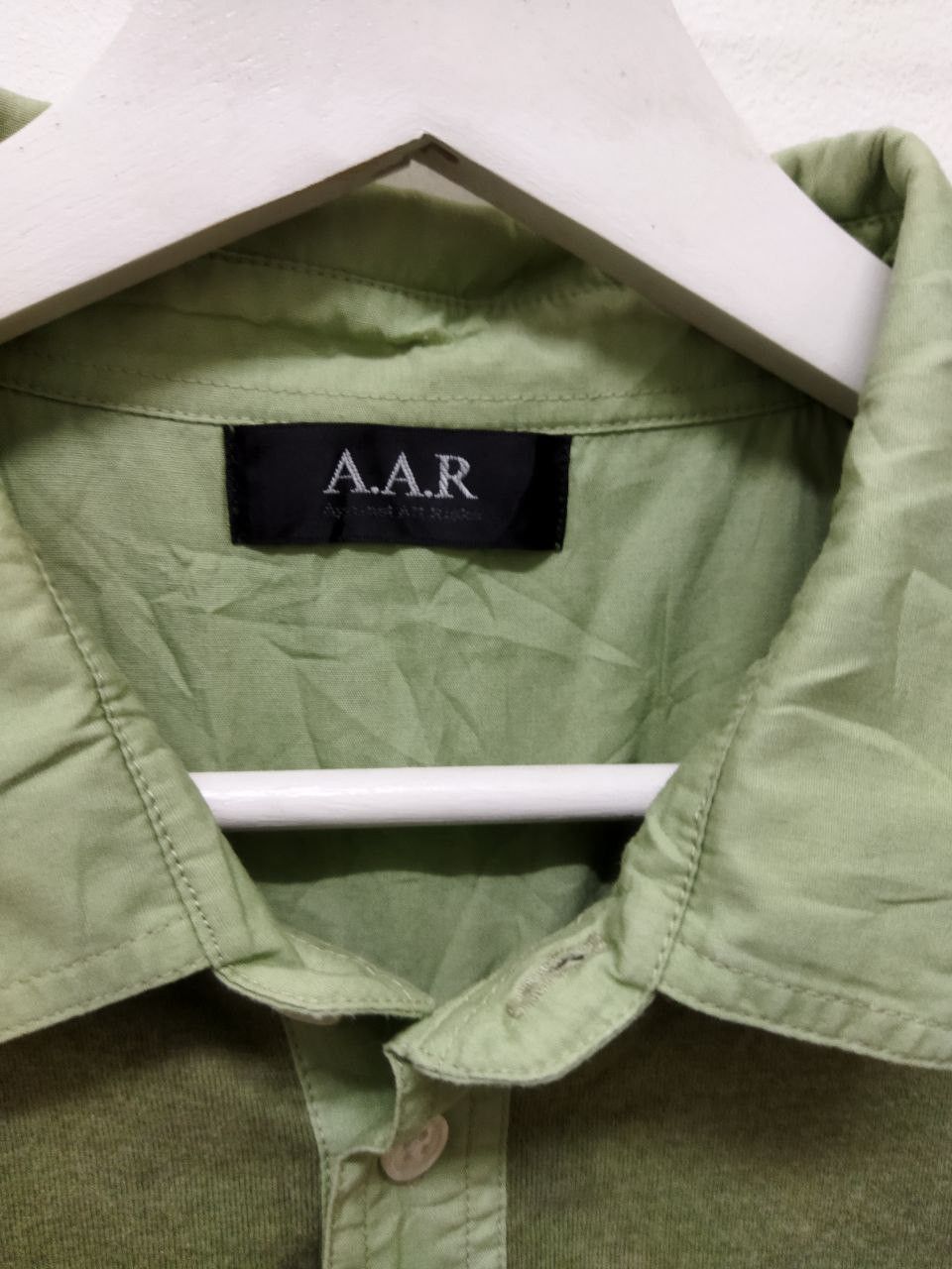 Yohji Yamamoto Vintage A.A.R by Yohji Yamamoto Polo Shirt Size US S / EU 44-46 / 1 - 3 Thumbnail