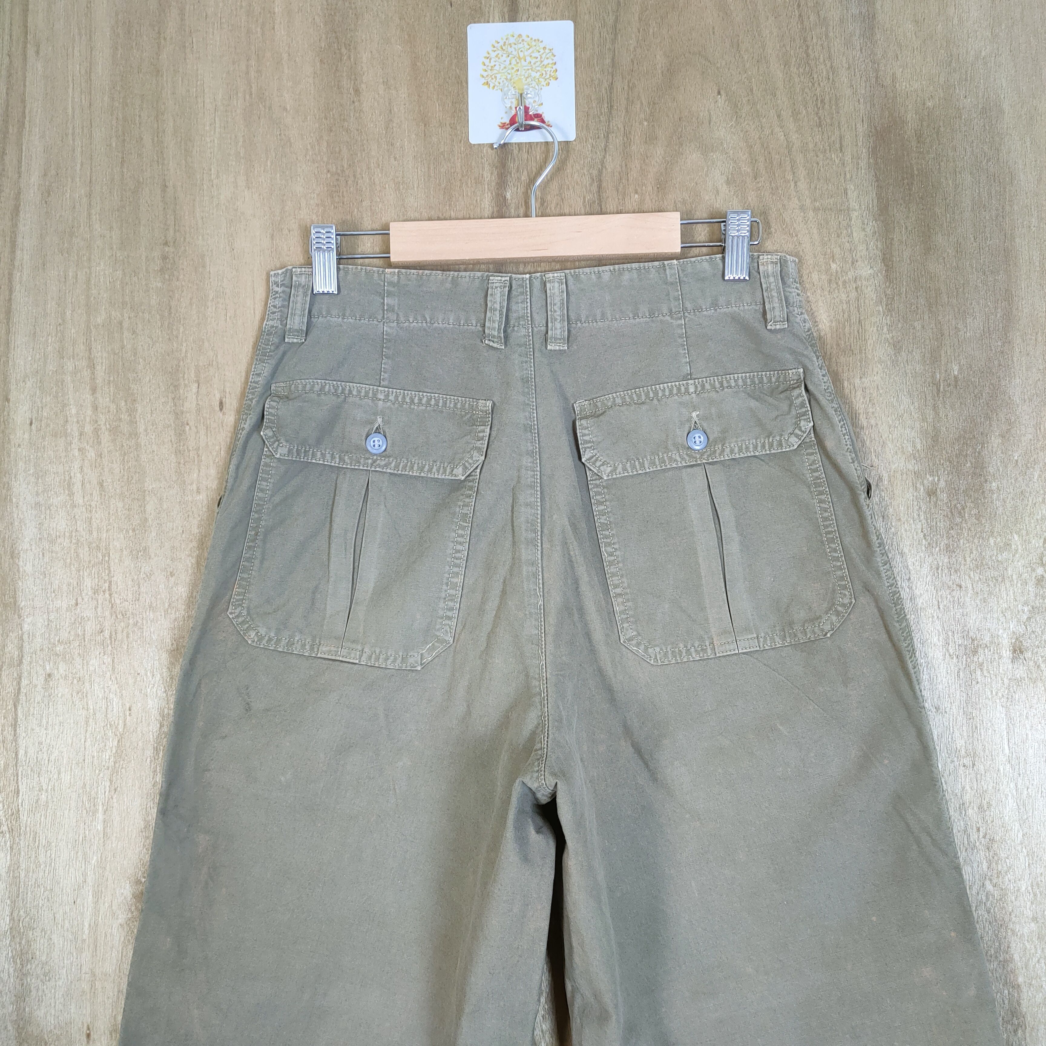 Japanese Brand VINTAGE WOLVO FADED CARGO PANTS Size US 30 / EU 46 - 12 Thumbnail