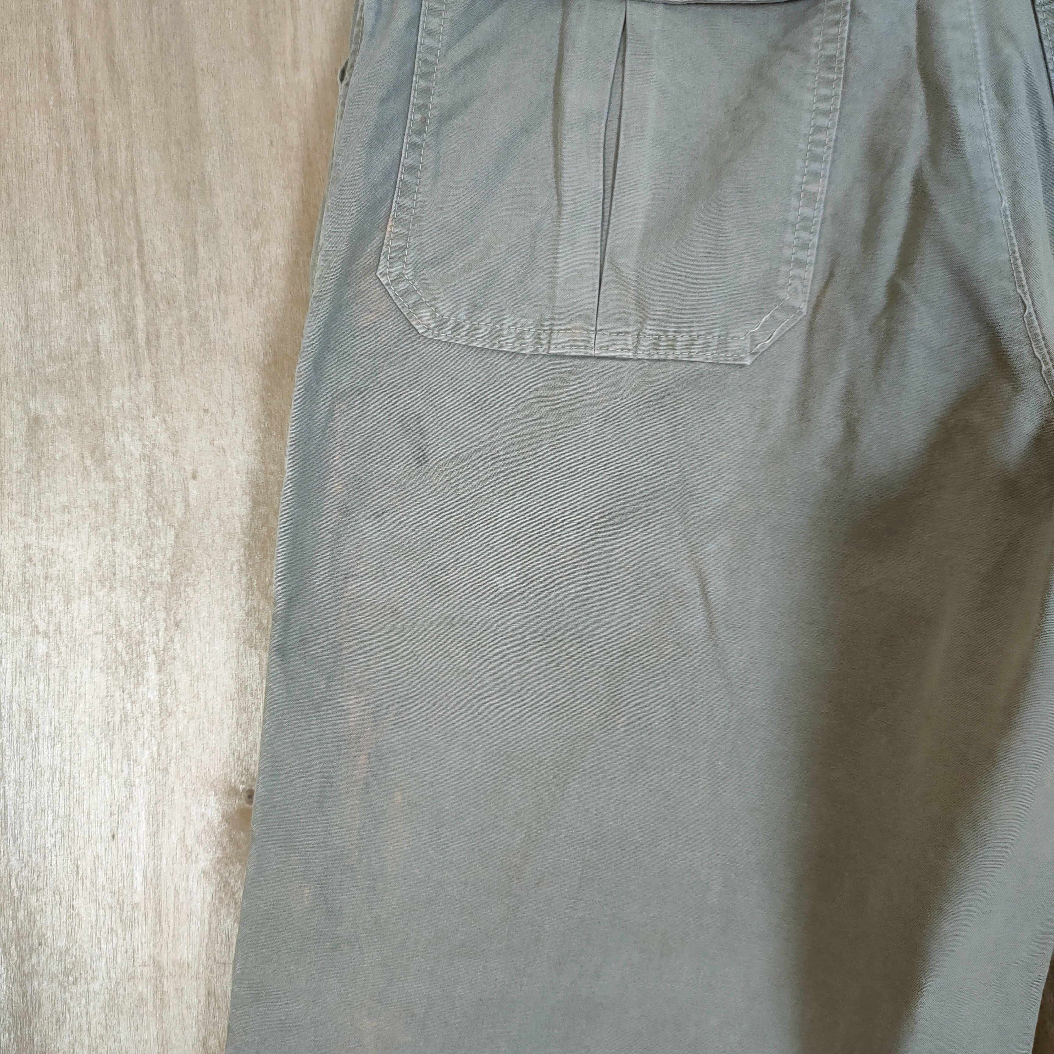 Japanese Brand VINTAGE WOLVO FADED CARGO PANTS Size US 30 / EU 46 - 14 Thumbnail
