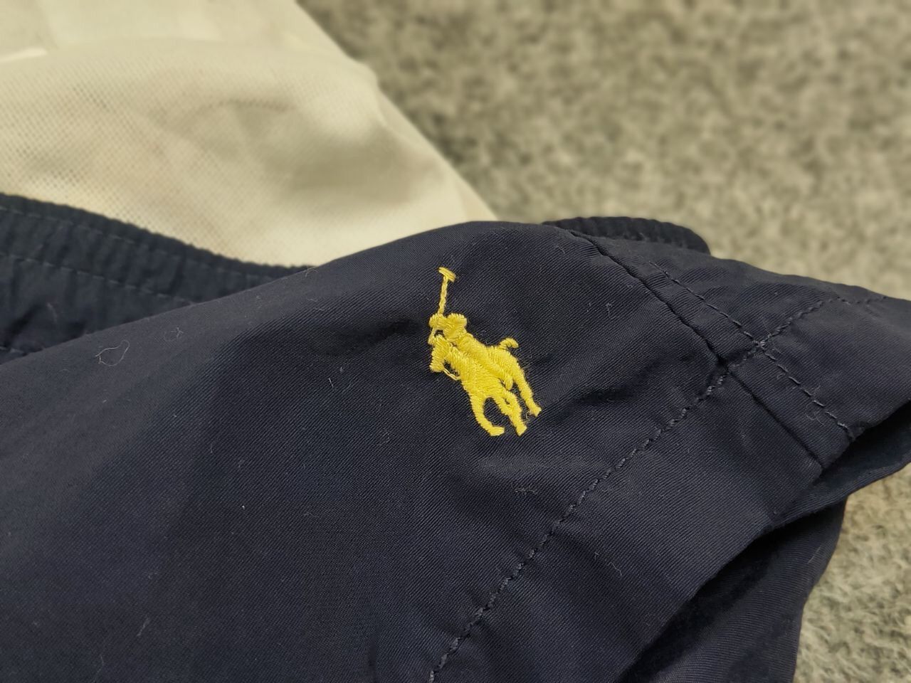 Polo Ralph Lauren Vintage 90's Polo Ralph Lauren Nylon Shorts Casual Hype Size US 34 / EU 50 - 14 Thumbnail