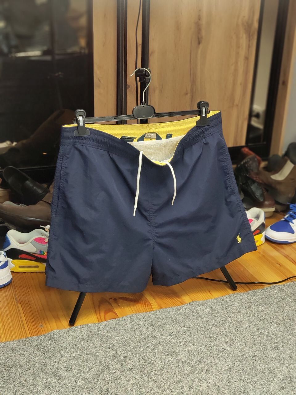 Polo Ralph Lauren Vintage 90's Polo Ralph Lauren Nylon Shorts Casual Hype Size US 34 / EU 50 - 18 Thumbnail