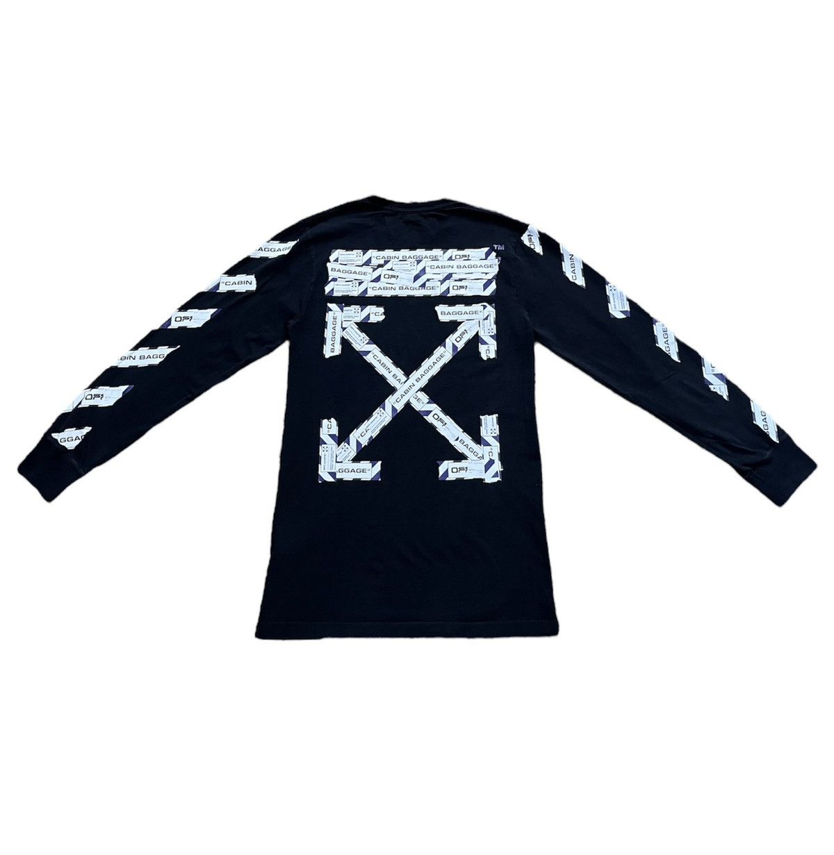 Off white cabin baggage hotsell
