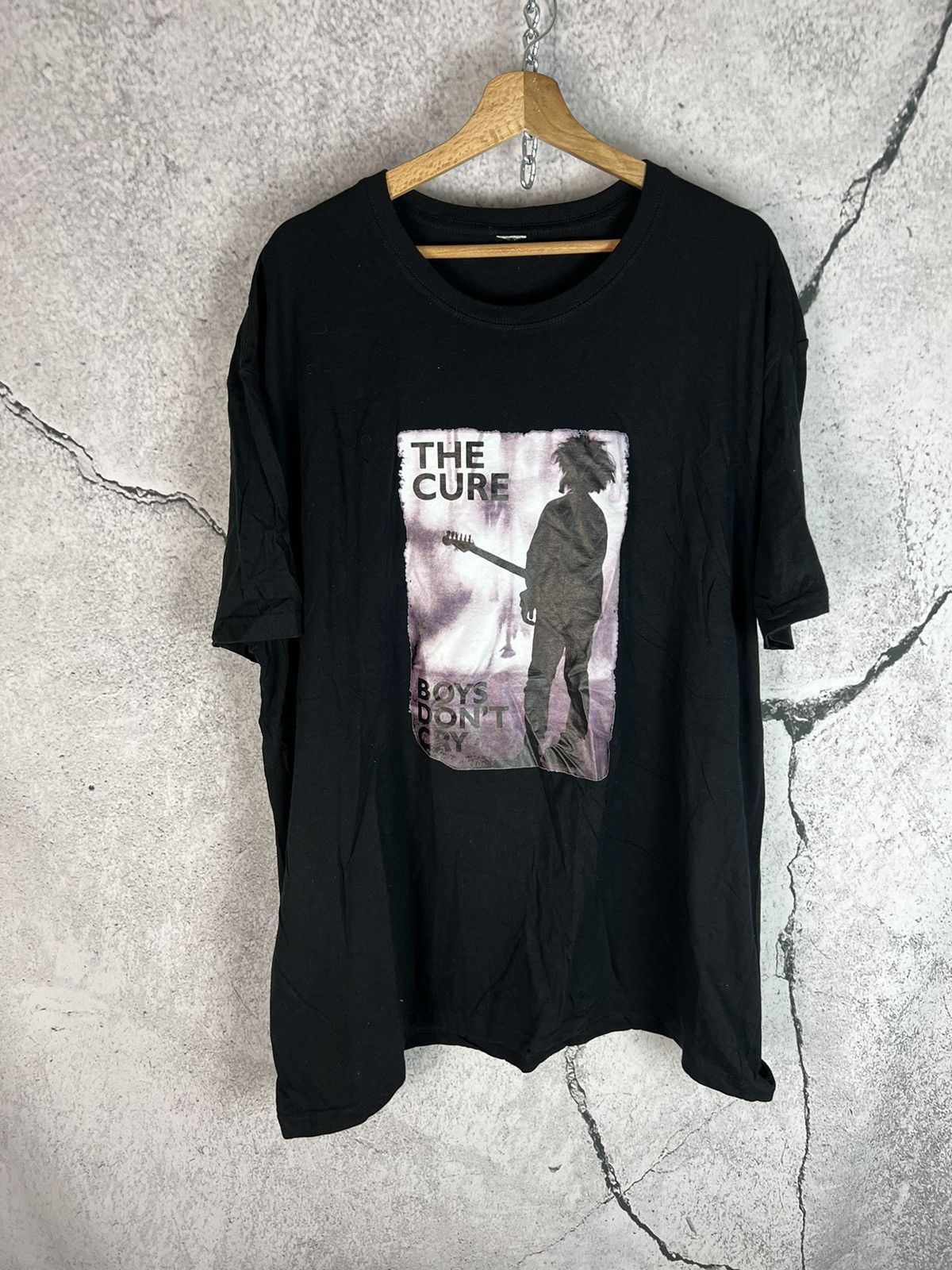 Band Tees Vintage The Cure Boys Dont Cry Band Black Tee Size US XXL / EU 58 / 5 - 1 Thumbnail