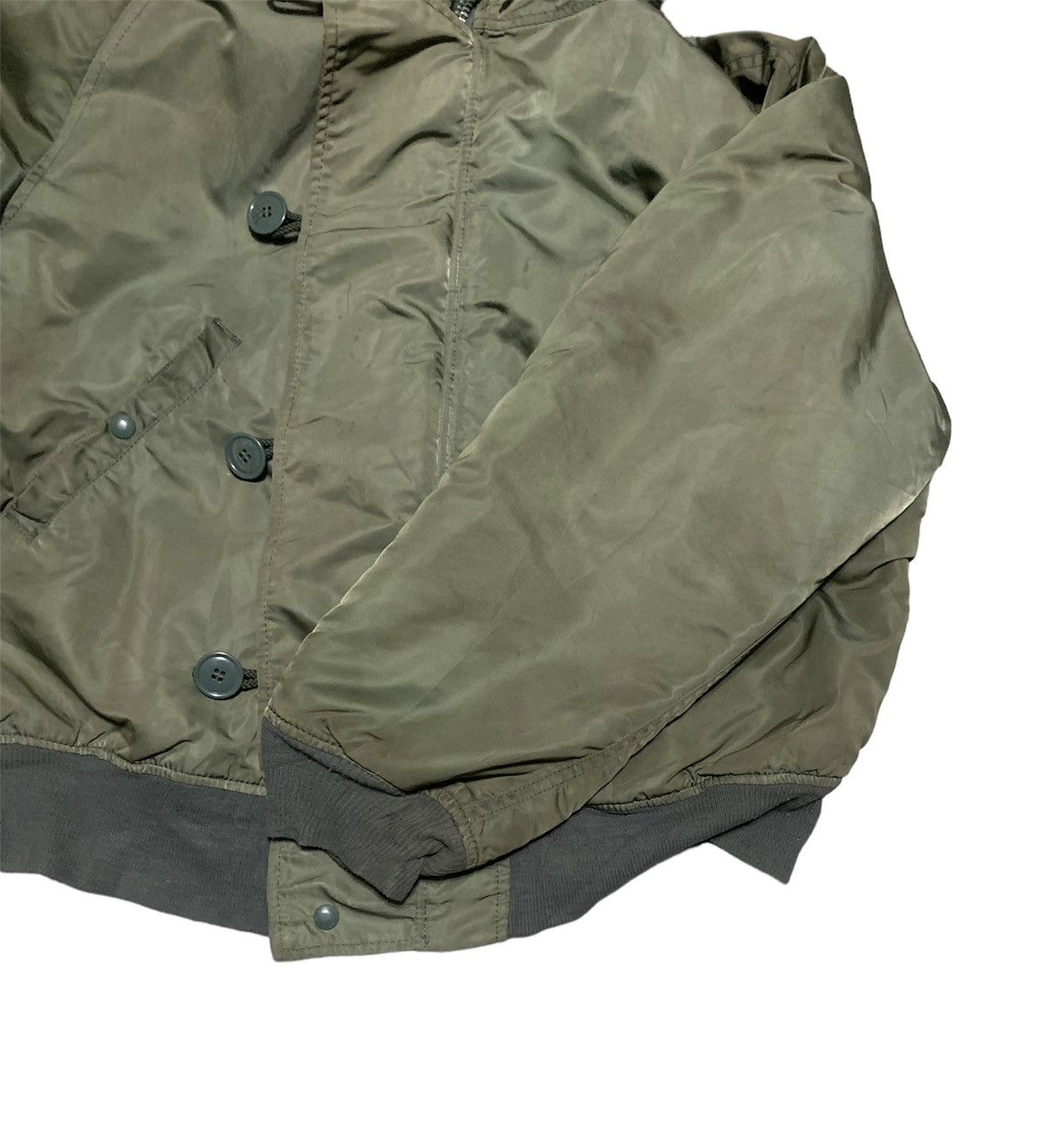 Alpha Industries Vintage Trashed Nb-2 Alpha Industries Bomber Jacket Size US L / EU 52-54 / 3 - 10 Thumbnail