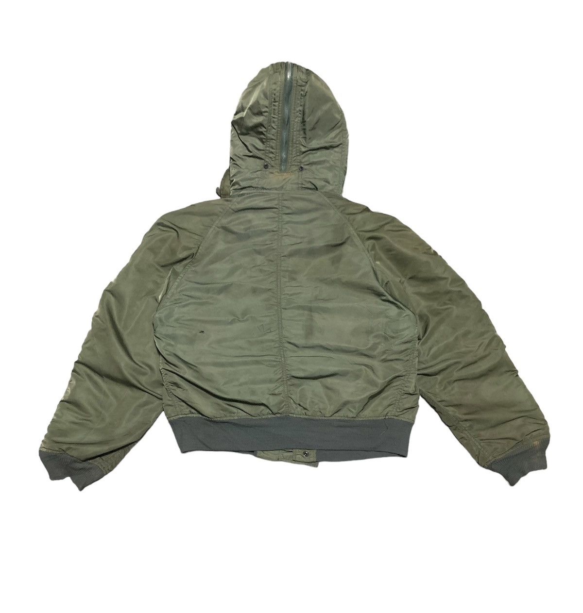 Alpha Industries Vintage Trashed Nb-2 Alpha Industries Bomber Jacket Size US L / EU 52-54 / 3 - 4 Thumbnail