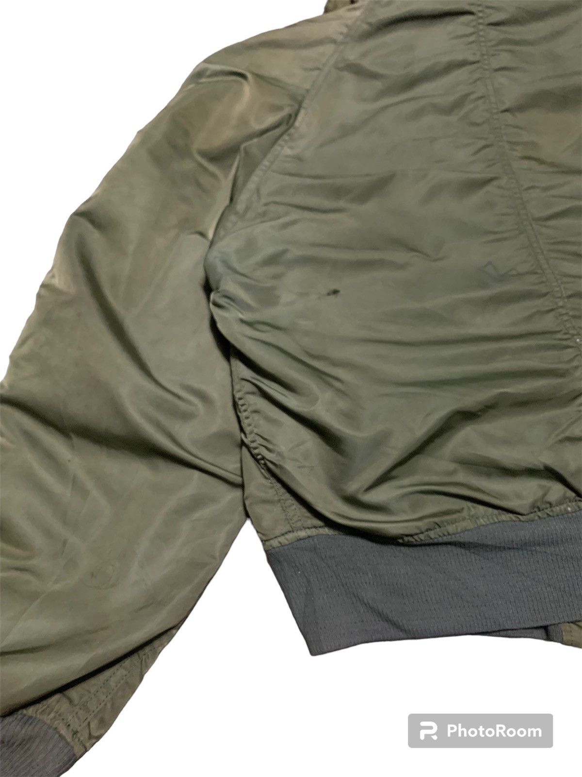 Alpha Industries Vintage Trashed Nb-2 Alpha Industries Bomber Jacket Size US L / EU 52-54 / 3 - 9 Thumbnail
