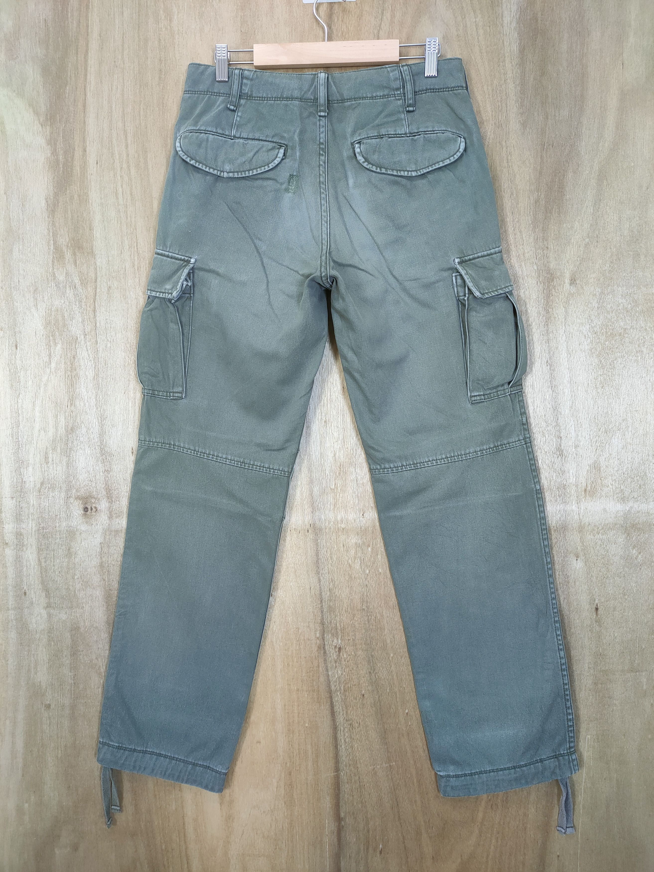 Japanese Brand #01 JAPANESE BRAND VINTAGE FADED CARGO PANTS Size US 30 / EU 46 - 6 Thumbnail