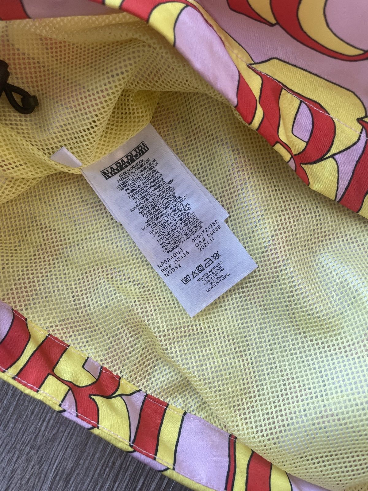 Napapijri Napapijri X Fiorucci Windbreaker Size US L / EU 52-54 / 3 - 4 Thumbnail