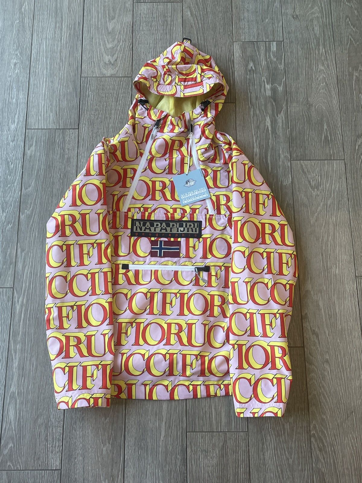 Napapijri Napapijri X Fiorucci Windbreaker Size US L / EU 52-54 / 3 - 1 Thumbnail