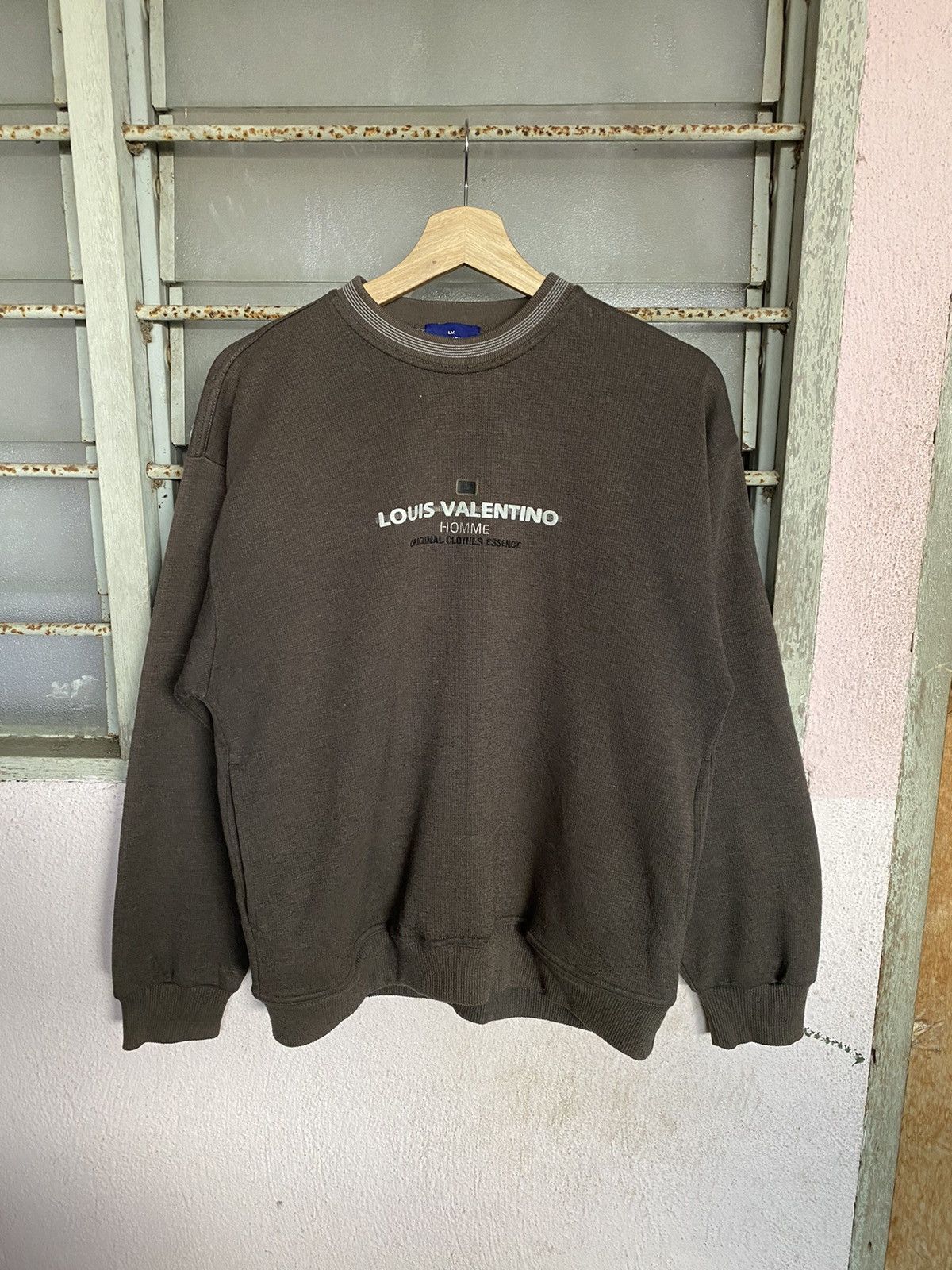 Japanese Brand × Vintage ⚡️Steals⚡️ Louis Valentino Homme Spellout Size US M / EU 48-50 / 2 - 5 Thumbnail