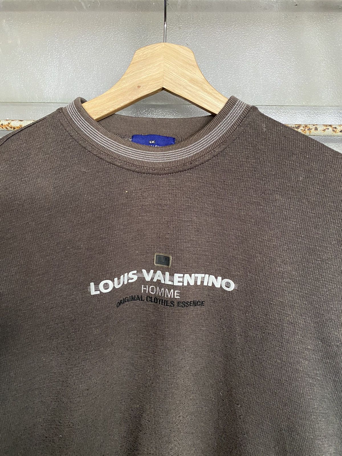 Japanese Brand × Vintage ⚡️Steals⚡️ Louis Valentino Homme Spellout Size US M / EU 48-50 / 2 - 6 Thumbnail