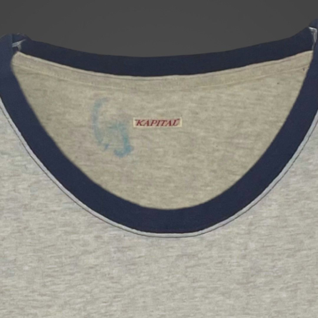 Kapital Patchwork - Navajo - Raglan Tee / Shirt Size US L / EU 52-54 / 3 - 3 Thumbnail
