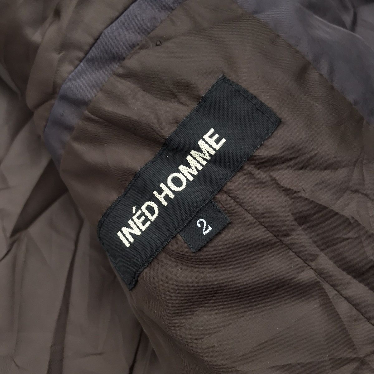 Yohji Yamamoto Vintage Ined Homme By Yohji Yamamoto Nylon Down Jacket Size US M / EU 48-50 / 2 - 6 Thumbnail