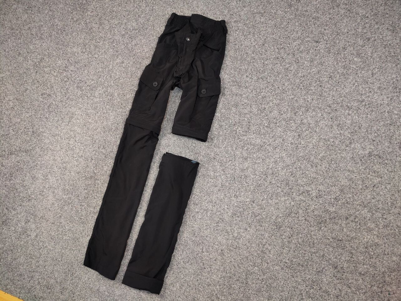 The North Face Vintage 90's The North Face Cargo Black Track Pants x Shorts Size US 32 / EU 48 - 3 Thumbnail