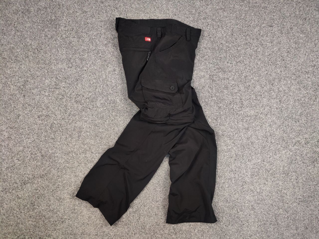 The North Face Vintage 90's The North Face Cargo Black Track Pants x Shorts Size US 32 / EU 48 - 15 Thumbnail