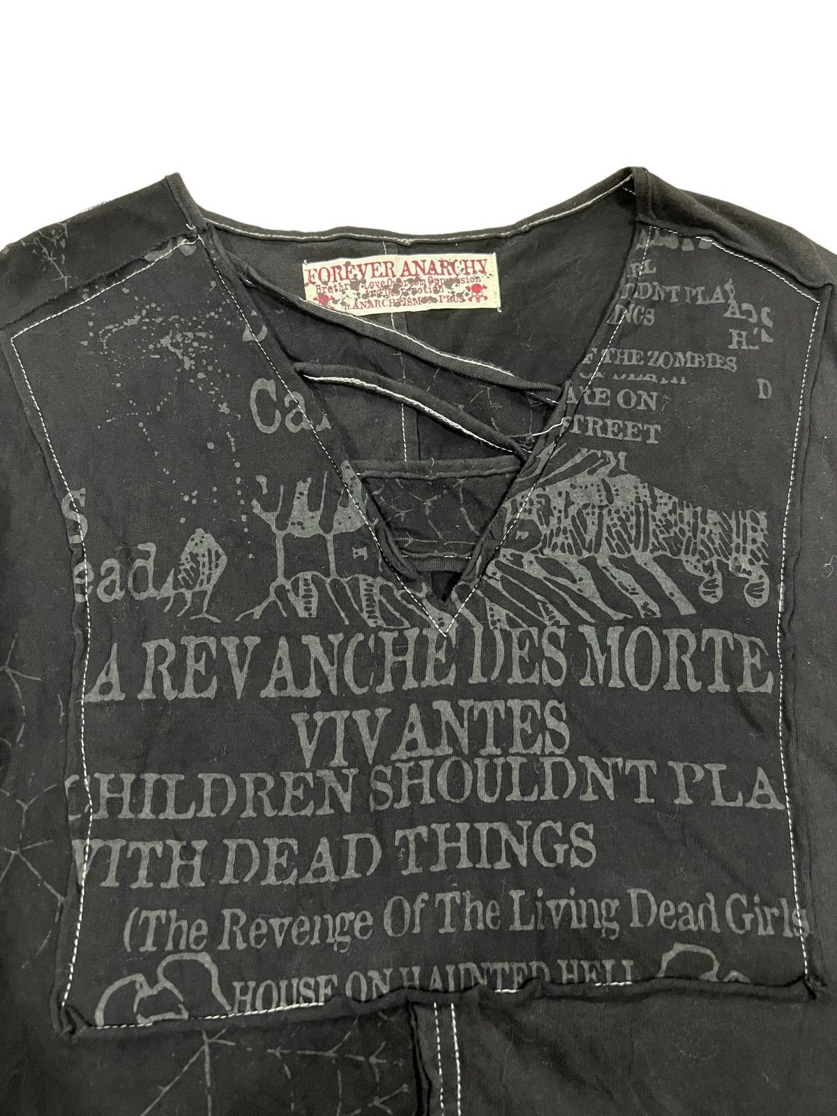 Hysteric Glamour Forever Anarchy 🇯🇵 Bondage Strap Unstructured 🧙‍♀️ Shirt Size US M / EU 48-50 / 2 - 4 Thumbnail