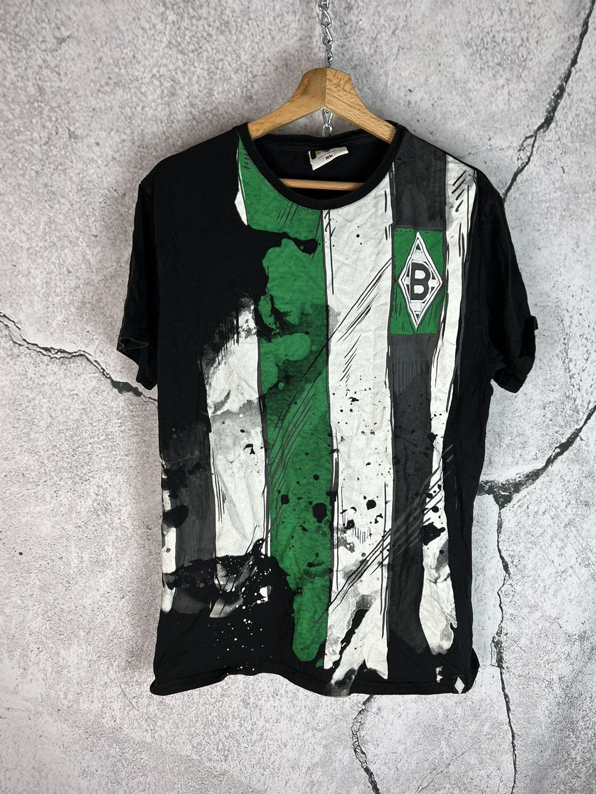 Vintage Vintage Borussia Mönchengladbach Football Soccer T-Shirt Size US XL / EU 56 / 4 - 1 Thumbnail
