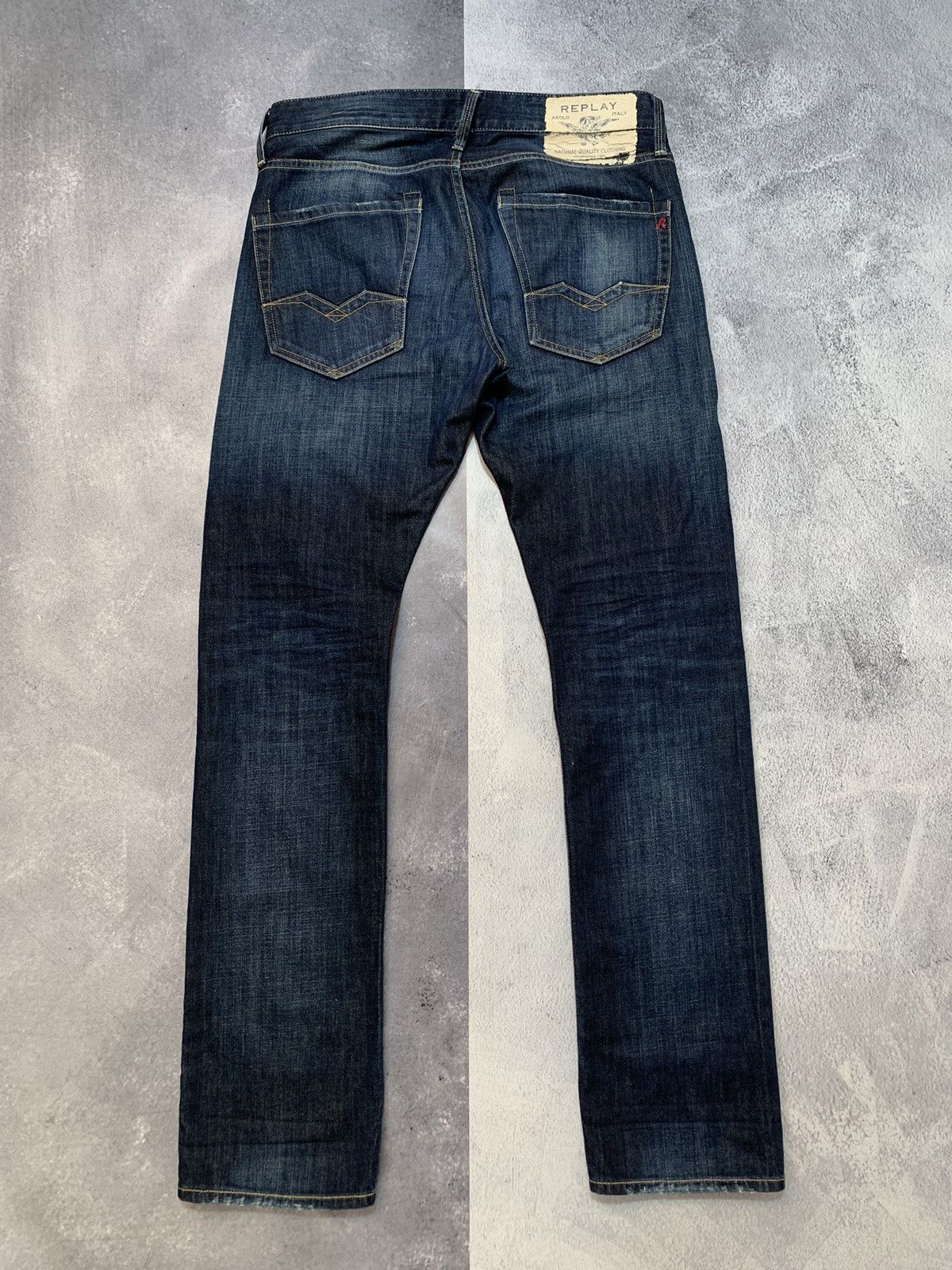 Replay × Vintage Vintage Y2K Replay jeans streetwear faded style size 32x34 Size US 32 / EU 48 - 1 Thumbnail