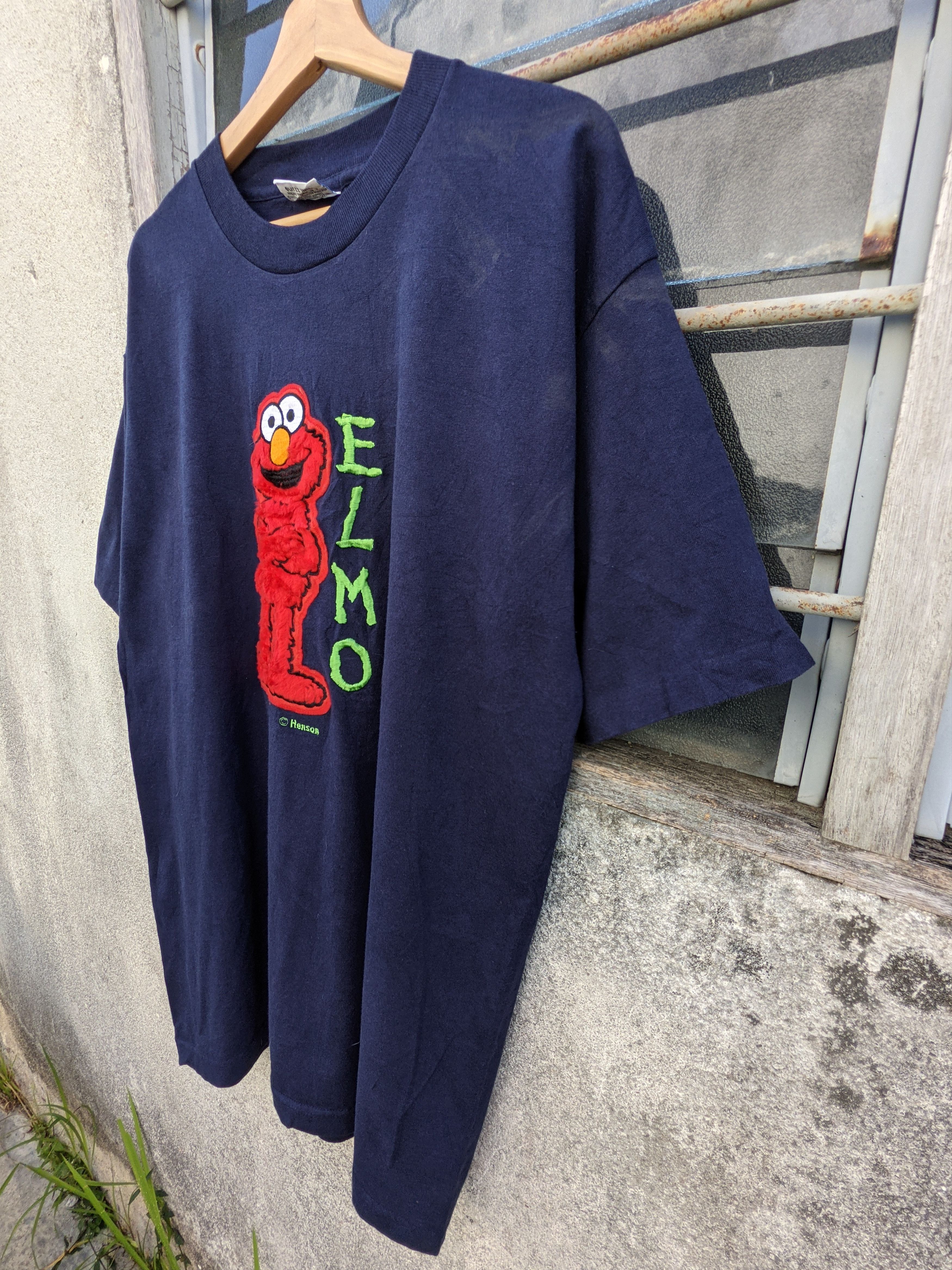 Cartoon Network × Vintage ⚡️Steals⚡️ Vintage 90's Elmo Sesame Street Tees Size US L / EU 52-54 / 3 - 3 Thumbnail