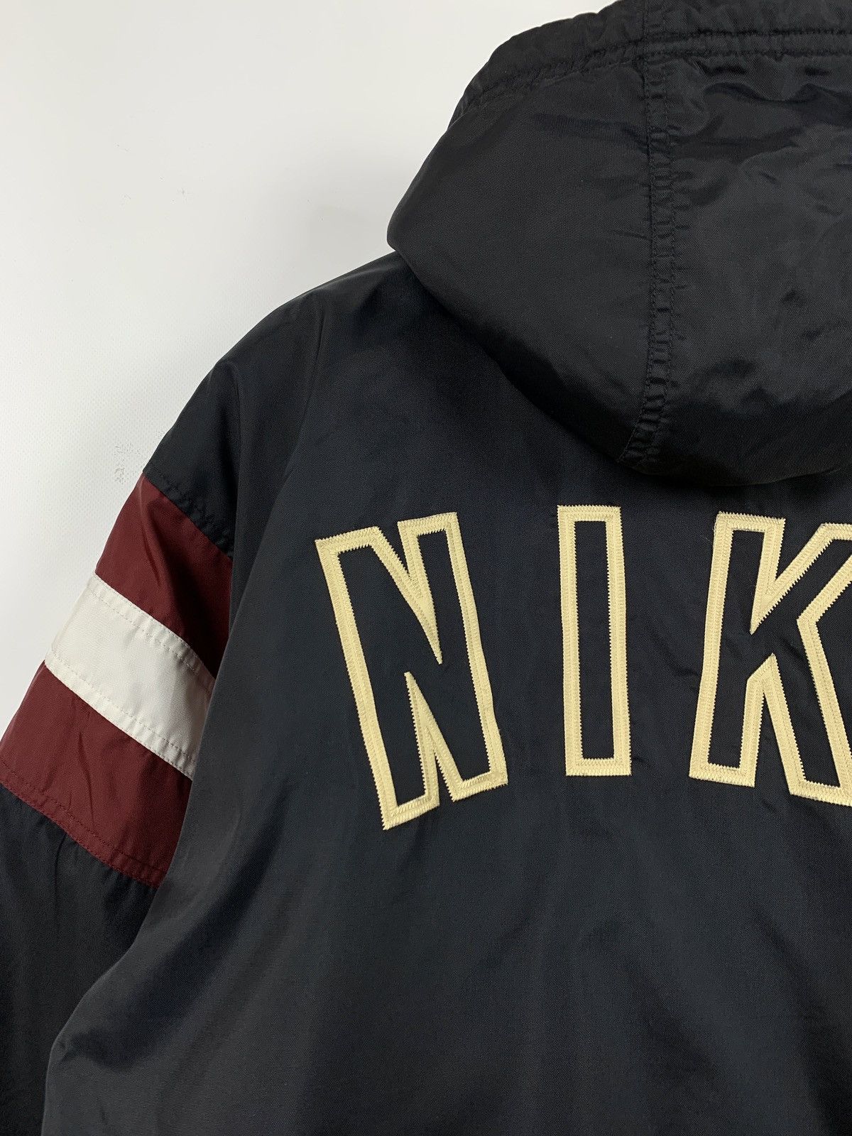 Nike 90s Vintage Nike Big Logo Embroidered Coat Jacket Size US M / EU 48-50 / 2 - 10 Thumbnail
