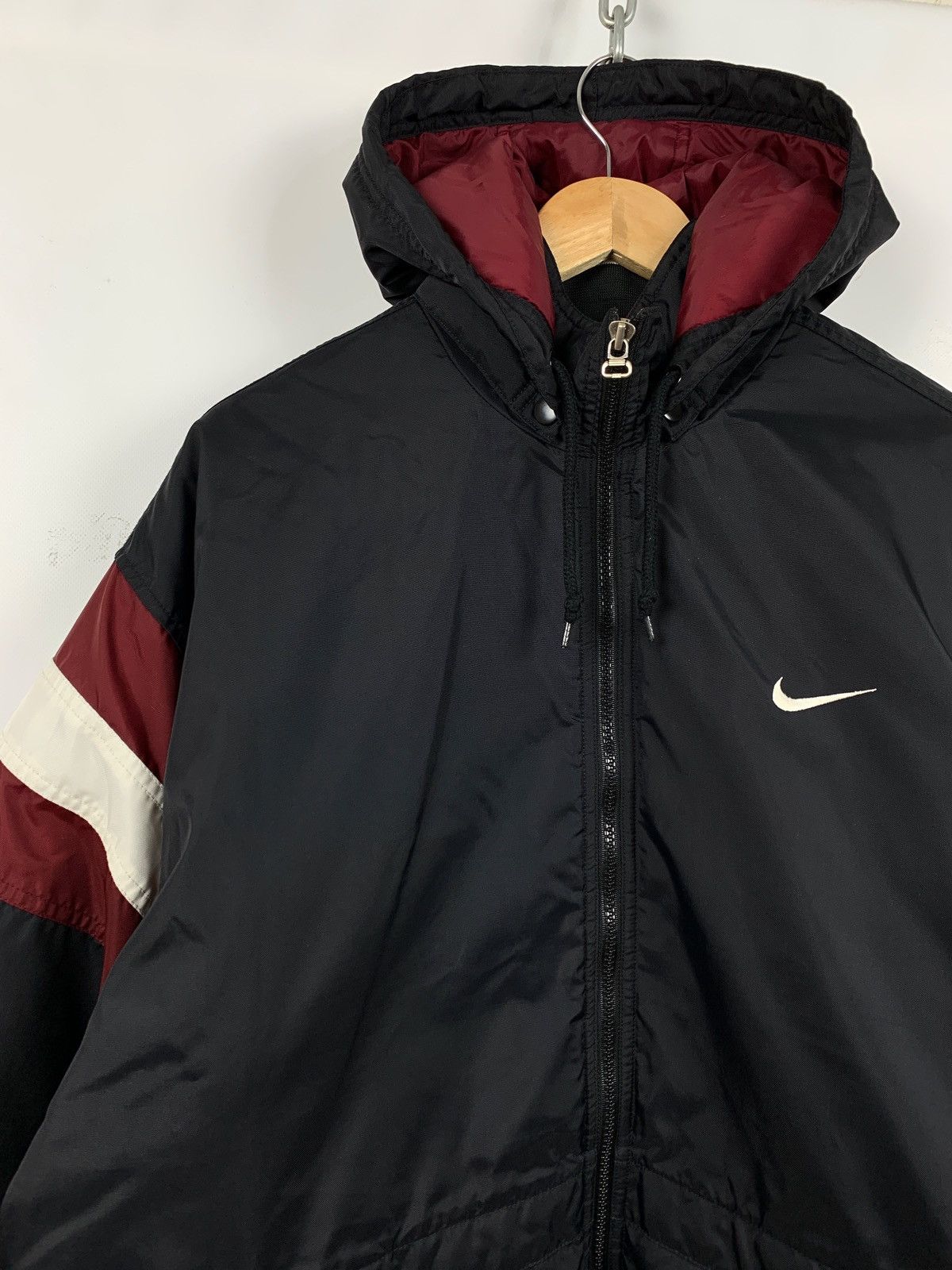 Nike 90s Vintage Nike Big Logo Embroidered Coat Jacket Size US M / EU 48-50 / 2 - 14 Thumbnail