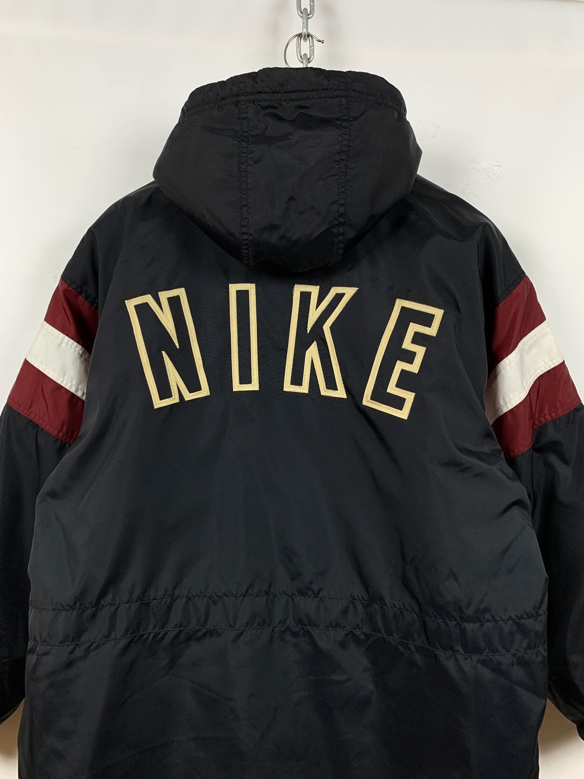 Nike 90s Vintage Nike Big Logo Embroidered Coat Jacket Size US M / EU 48-50 / 2 - 8 Thumbnail