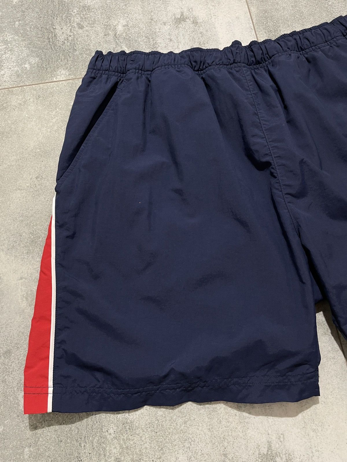 Nike × Vintage Vintage Nike Nylon Shorts Mini Swoosh Size US 38 / EU 54 - 2 Thumbnail