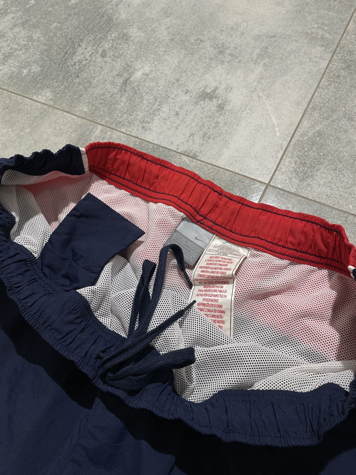 Nike × Vintage Vintage Nike Nylon Shorts Mini Swoosh Size US 38 / EU 54 - 8 Thumbnail