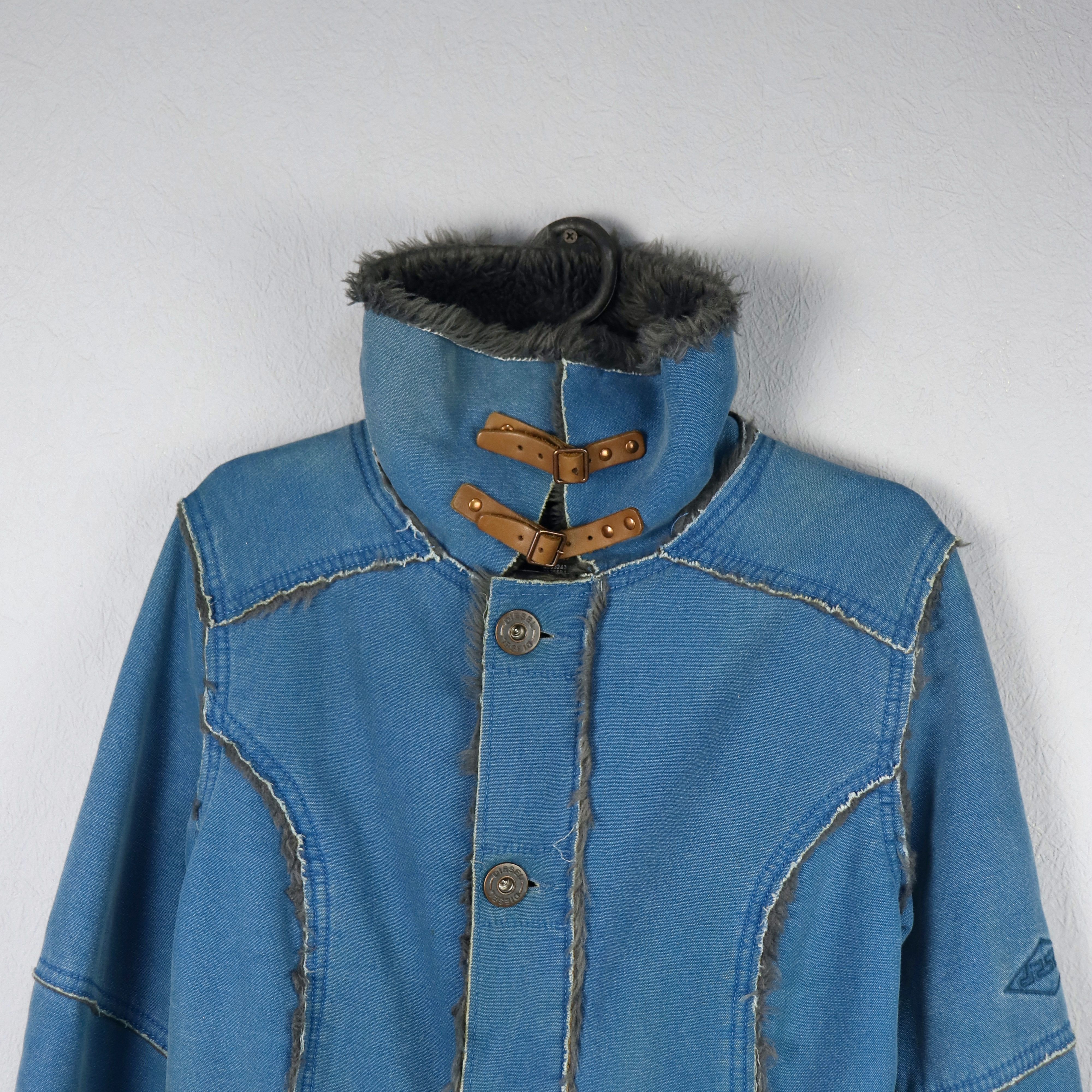 Diesel 90's diesel fur imitate coat Size US S / EU 44-46 / 1 - 3 Thumbnail
