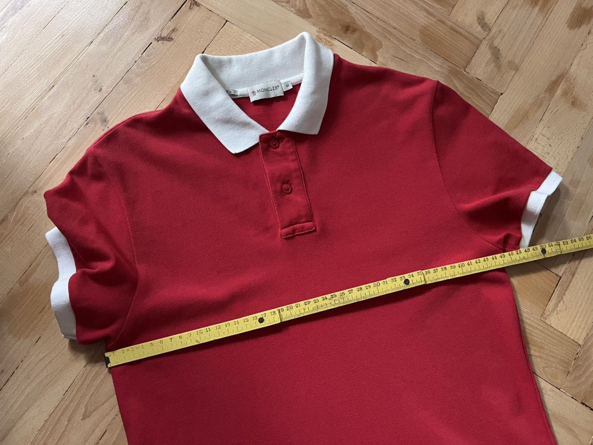 Moncler Moncler Polo Slim Fit Logo On Collar Size US S / EU 44-46 / 1 - 13 Thumbnail