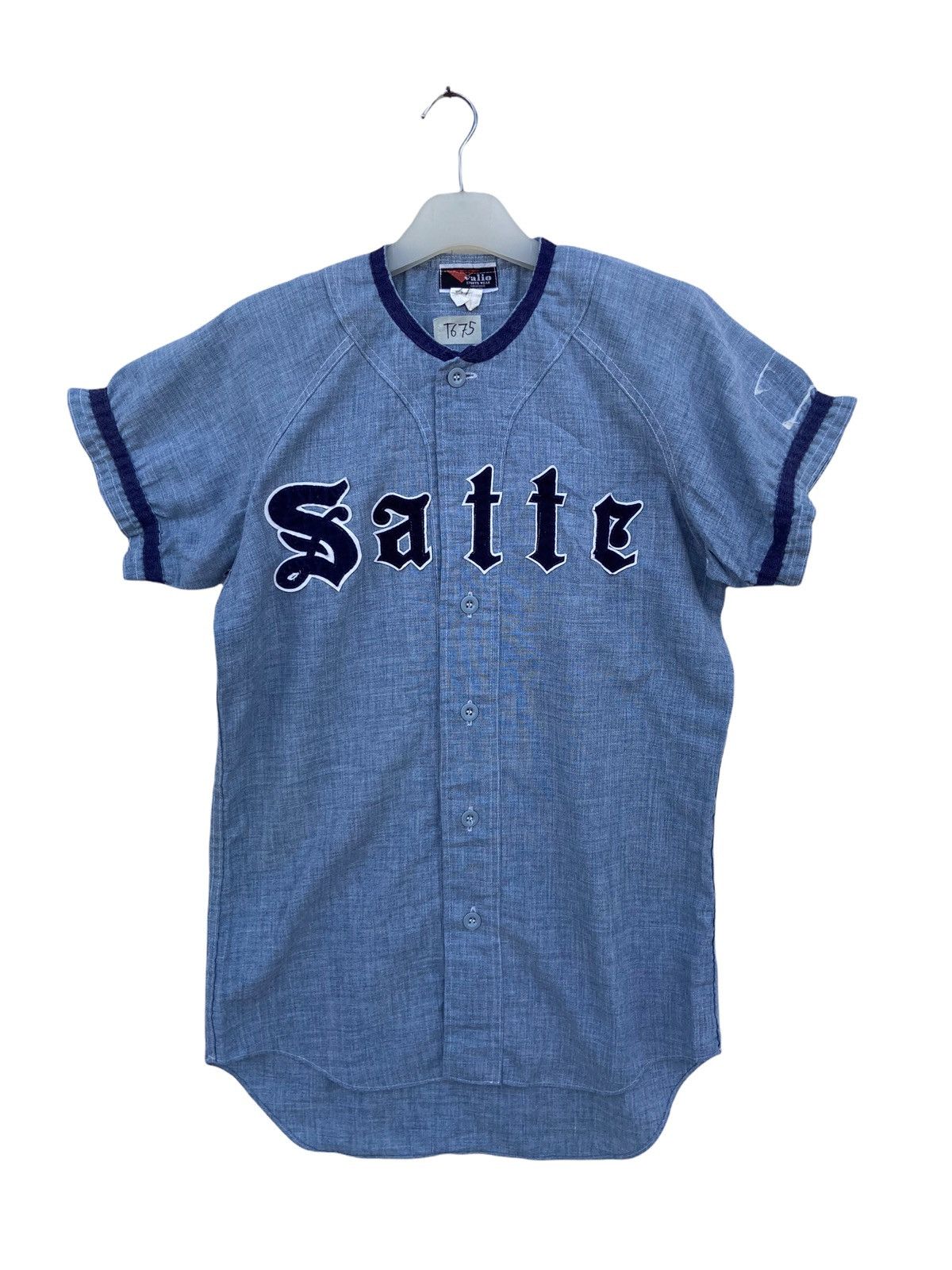 MLB Vintage Satte Japanese Baseball Team Shirt Size US M / EU 48-50 / 2 - 1 Thumbnail