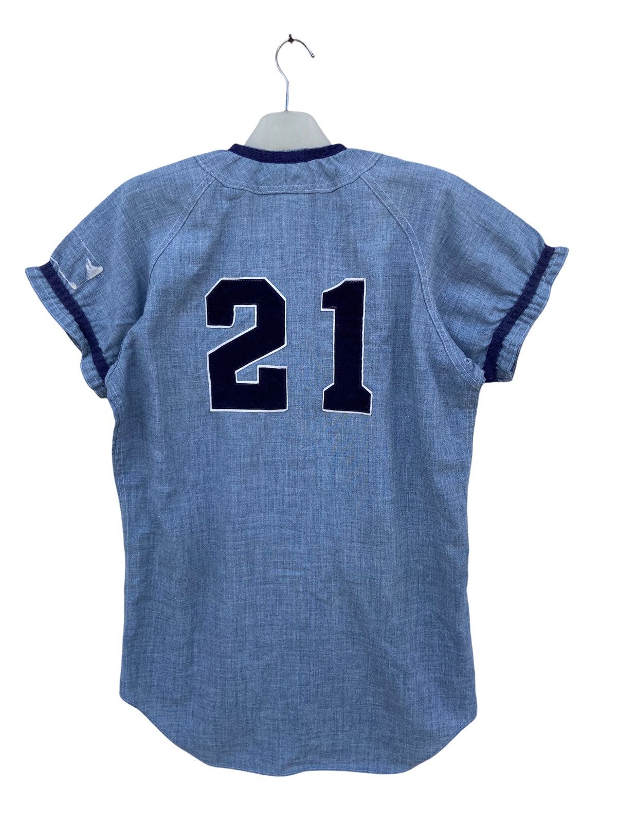 MLB Vintage Satte Japanese Baseball Team Shirt Size US M / EU 48-50 / 2 - 2 Thumbnail