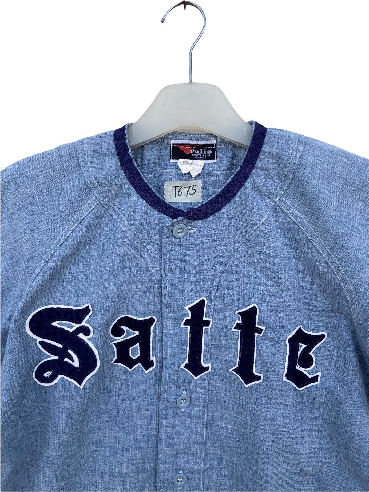 MLB Vintage Satte Japanese Baseball Team Shirt Size US M / EU 48-50 / 2 - 3 Thumbnail